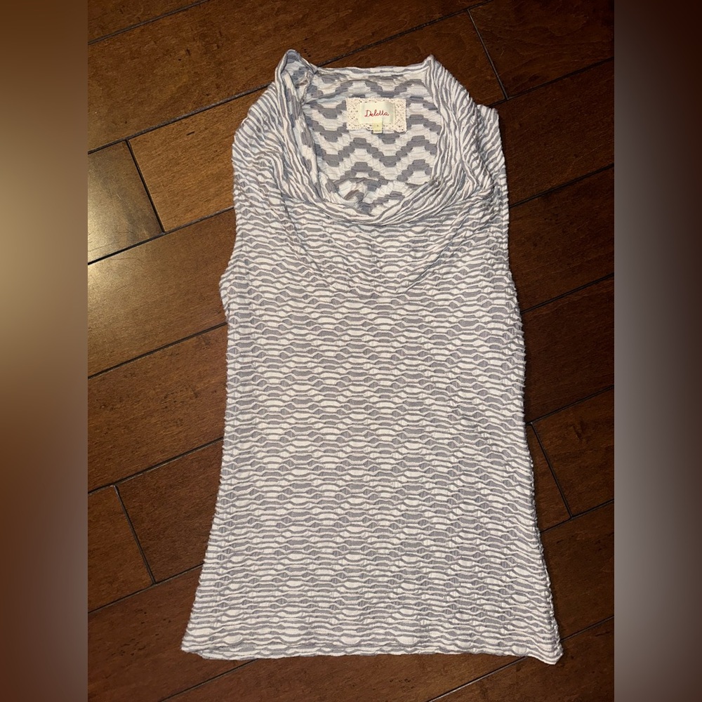 Deletta cowl neck tank